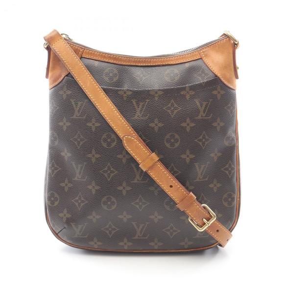 LOUIS VUITTON Brown Monogram Leather Shoulder Bag - Picture 1 of 15
